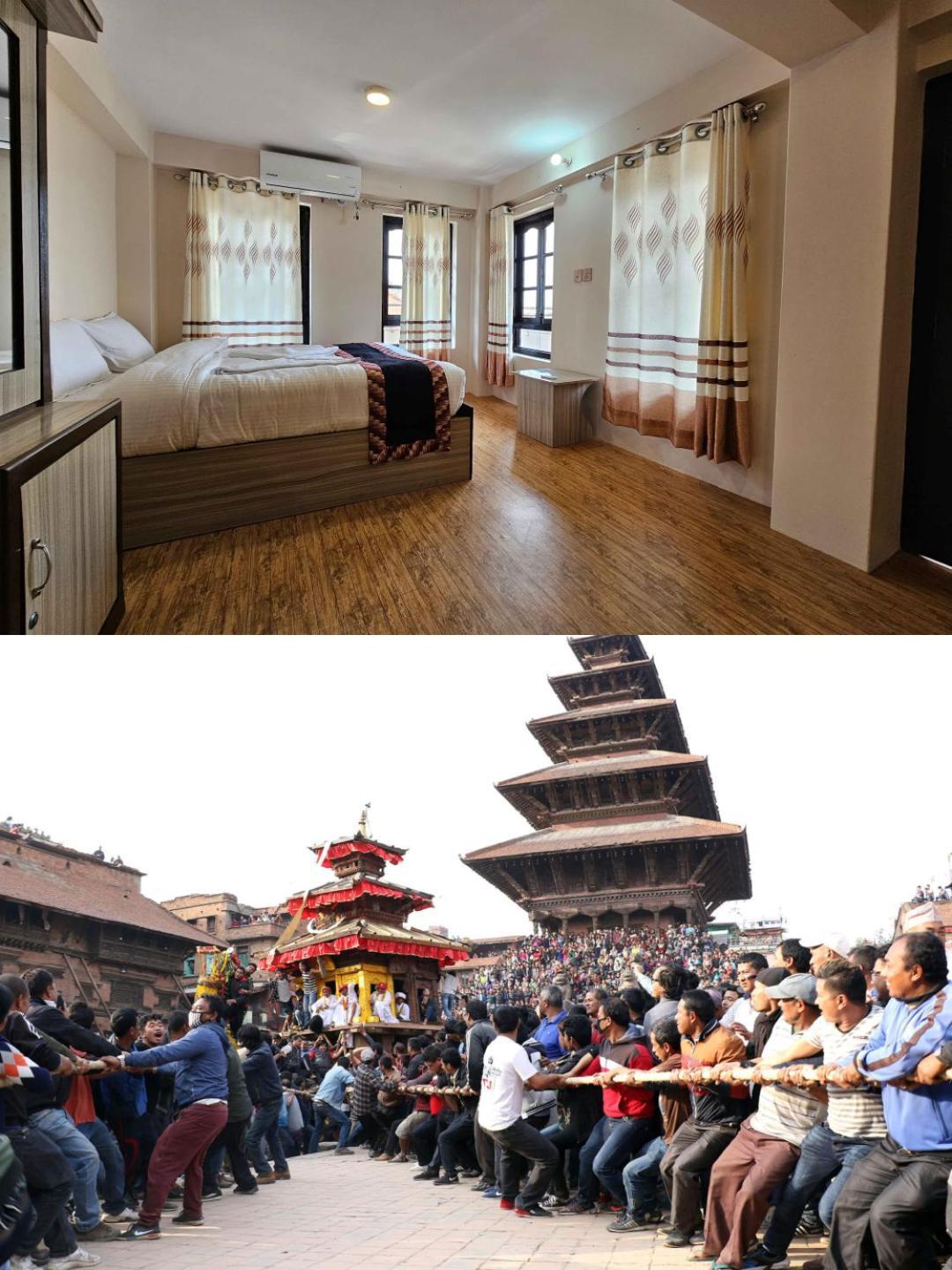 Hotel Durbar Side Bhatgoan Eksteriør bilde
